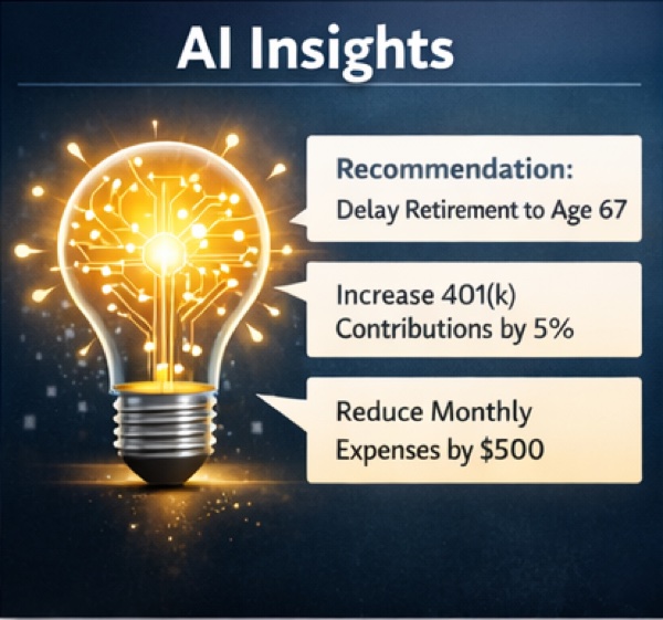 AI-powered retirement recommendations