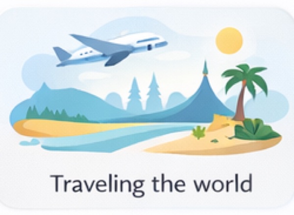 Traveling the world